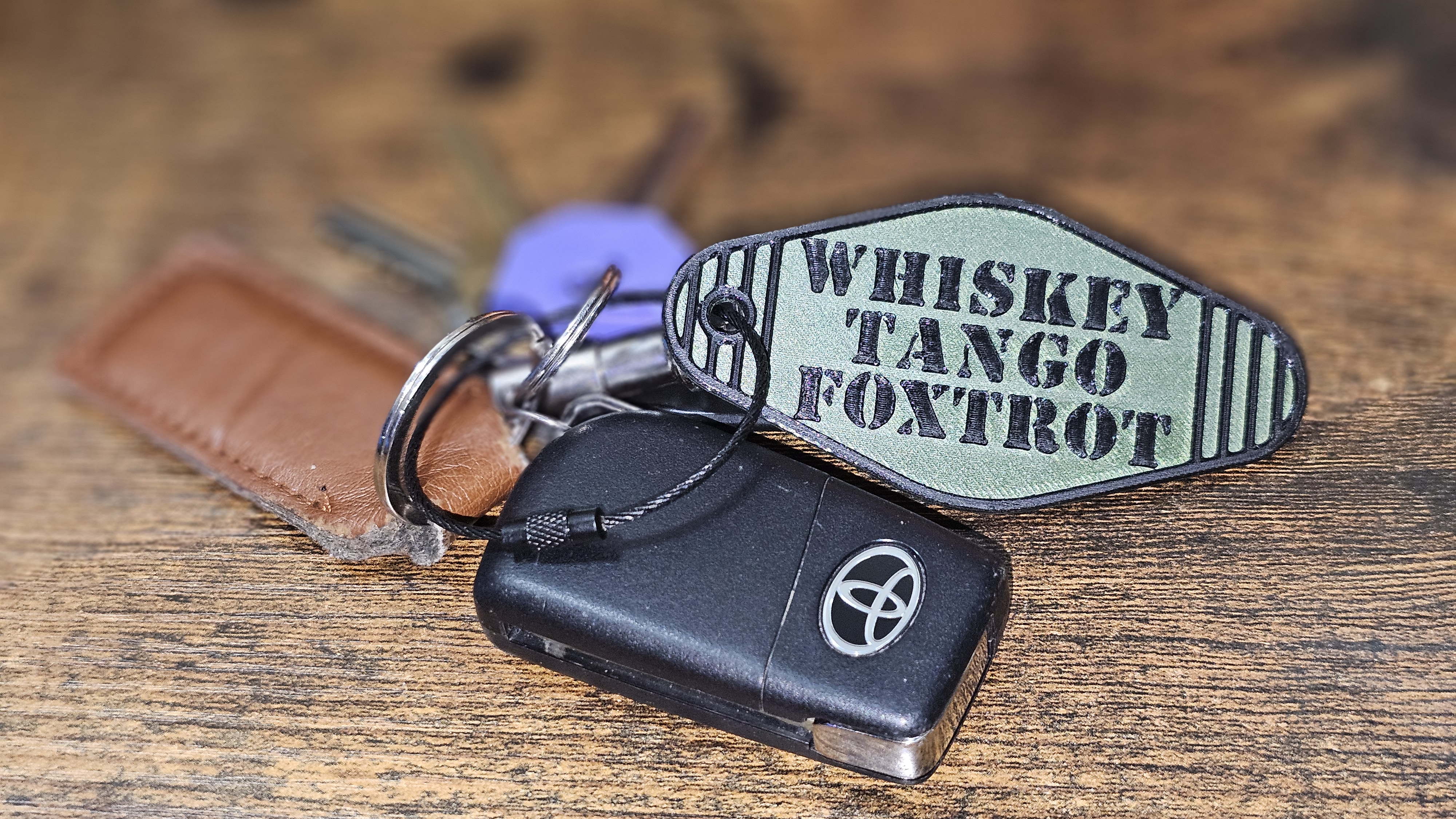 Custom Keychain - Personalized 3D printed keychain
